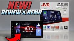 NEW! JVC KW-M788BH & JVC KW-M780BH Car stereo headunit with Apple Carplay and Andriod Auto.