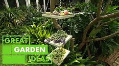 How to Make a Flower and Herb Drying Rack | GARDEN | Great Home Ideas