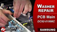 Samsung Washer - No Power - PCB Main Repair