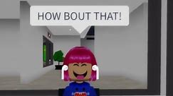 when the teacher tells you to take your earbuds out (Roblox meme)