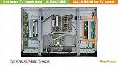 Samsung Plasma TV Repair - How to Repair and Replace a Main Board