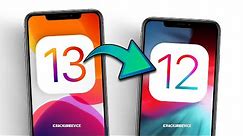iOS 13 Downgrade - How to go back to iOS 12 (Without Losing Data)