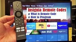 Insignia TV Remote Codes, How to Program TV Remote, Why do we Need