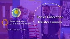 Social Economy Cluster Launch - West Midlands