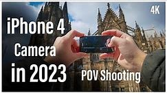 iPhone 4 Camera test in 2023 POV shooting! how does the pictures after 13 years?