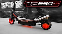 Razor Power Core E90 Glow Electric Scooter Ride Video with Features