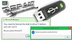 Flash drive Repair Software 100% FREE! MalvaStyle USB Repair Version 3.0.2