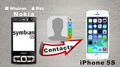 [Nokia to iPhone 5S/SE/6/6+: Contacts Transfer] How to Transfer Contacts from Nokia to iPhone 5S?