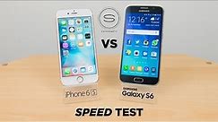 iPhone 6s vs Samsung Galaxy S6 - Speed Test