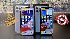 iPhone 13 Pro Max - The Real VS. Fake - They Have Changed A Lot!