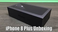 iPhone 8 Plus Space Grey Unboxing & Setup