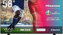 🔵🥇🔵BUEN TELEVISOR Hisense SMART TV 4K ULTRA HD , HDR 58 PULGADAS AMAZON 2020 CALIDAD PRECIO🔵🥇🔵