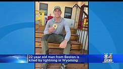 22-year-old Jack Murphy of Boston killed by lightning strike in Wyoming