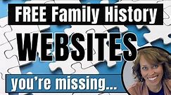 5 FREE Family History Websites You're Missing