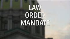 Political expert explains the difference between a law, order and mandate and if a mask mandate can