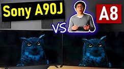 Sony A90J Master Series OLED vs A8H/ A9G Comparison