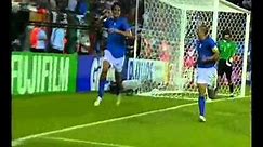 Italia Campione del mondo 2006 tutti i gol..totti, inzaghi, pirlo, toni, del piero...
