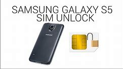 How To SIM Carrier Unlock Samsung Galaxy S5 - unlockthatphone.com