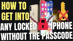 So Easy: How to Get Into Any Locked iPhone Without the Password | Remove iPhone Forgotten Passcode