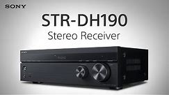 Sony STR-DH190 Stereo Receiver