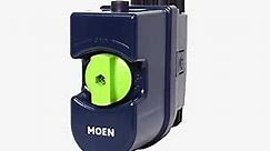 Moen Flo Smart Water Monitor and Automatic Shutoff Sensor, Wi-Fi Connected Water Leak Detector for 1-Inch Diameter Pipe, 900-006