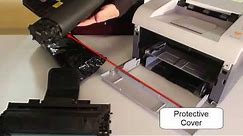 How to Replace Toner Cartridge ML2010 For Samsung and Dell Printers