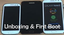 Samsung Galaxy Note 2 (Note II GT-N7100) - First Look and Unboxing (India) - Cursed4Eva.com