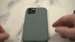 Miracase Liquid Silicone Case Midnight Green For iPhone 11 Pro Review