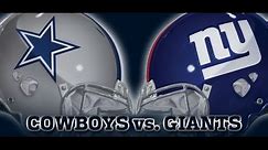 Cowboys vs Giants - Full Game - 09/16/2018