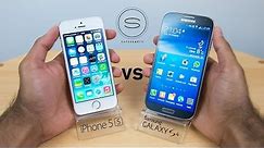 iPhone 5s vs Samsung Galaxy S4 - Hands-on