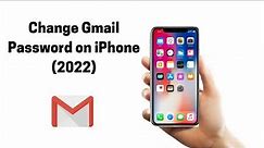 How to Change Gmail Password on iPhone (2024) | Change Gmail Password