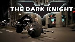 The Dark Knight - Batman's Motorcycle. Batpod [HD] Motorcycle Full Scene