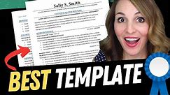 How To Write An INCREDIBLE Resume: 2024 TEMPLATE INCLUDED!