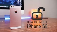 How To Unlock iPhone SE - SIM Unlock