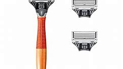 Harry's Shaving Razors for Men includes a Razor and 3 Razor Blade Refills (Ember)