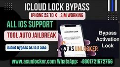 iBypass LPro icloud bypass iphone 5s to x sim working support all ios