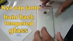 iphone 6 back tempered glass