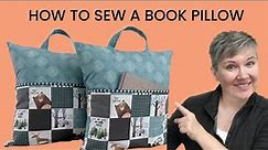 How To Sew A Book Pillow