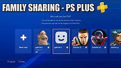 How to share PS Plus across all accounts (PS4/PS5)
