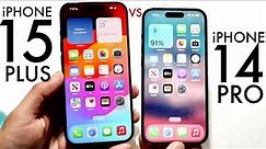 iPhone 15 Plus Vs iPhone 14 Pro! (Comparison) (Review)