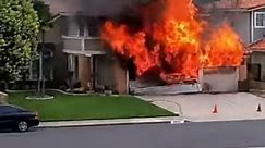 House Explodes in Flames, Caught on Camera