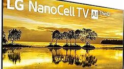 LG 65SM9000PUA Nano 9 Series 65" 4K Ultra HD Smart LED NanoCell TV (2019), Black
