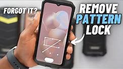 How to remove forgotten Pattern Lock from Android phone