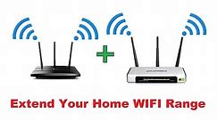 How to extend your WiFi range with another router