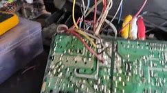 Philips CRT TV repair 110 voltage missing. TV is not turning on.