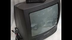 Magnavox Pr1303 C121 13in Color CRT Television Retro Gaming TV