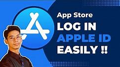 How to Login Apple ID in App Store !