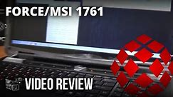 XOTIC PC Force 1761 (MSI 1761) w/ Chiclet Backlit Keyboard Video Review
