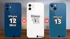 iPhone 12 Mini vs iPhone 12 vs iPhone 13