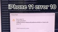 iPhone 11 How To Error 10 fix |Middle Layer Missing 3 pads|#whatsapp #repair